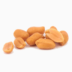 一堆码放的花生米