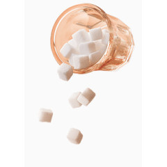 杯子里倒出方糖