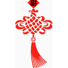 喜庆中国结元素