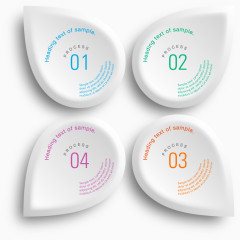 矢量商务统计图表设计