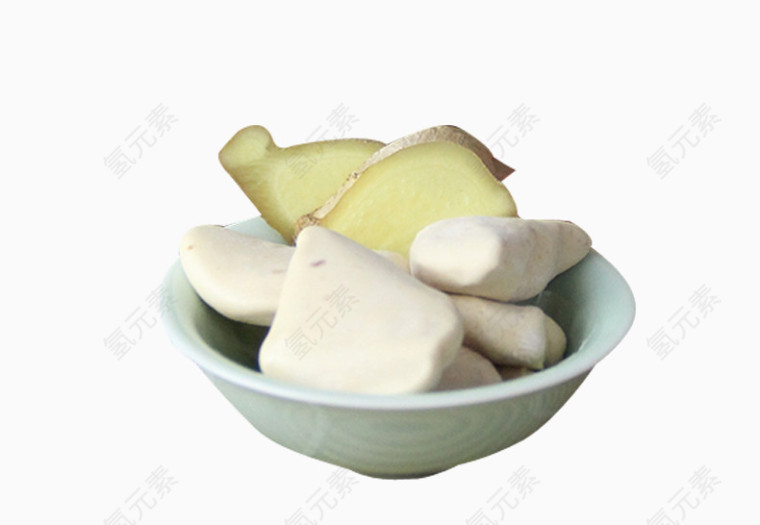 白色麦芽糖糖块免抠素材