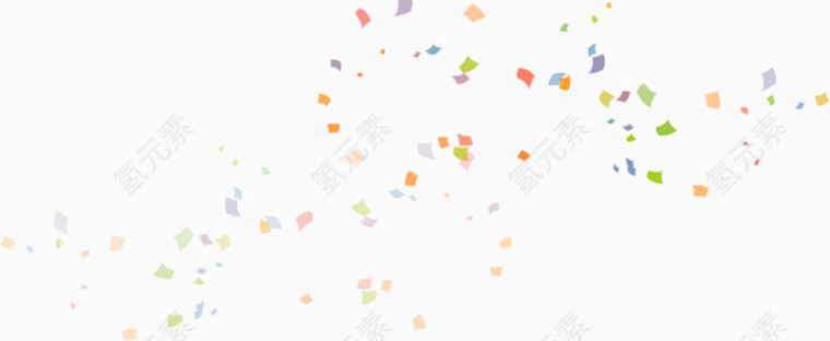 漂浮的纸片