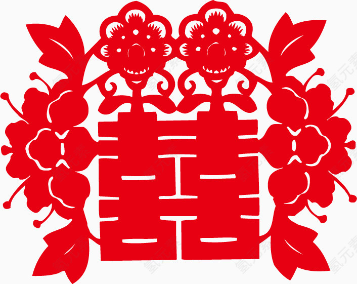 喜庆窗花