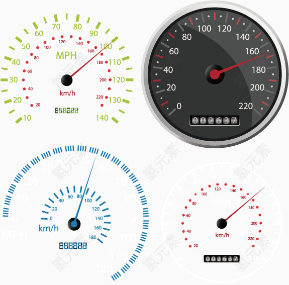 汽车仪表素材