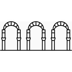 旅游  图标 景点