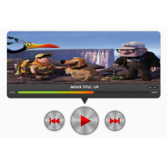 电影播放器UI界面