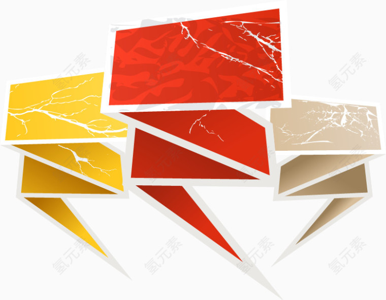 彩色不规则底纹图案