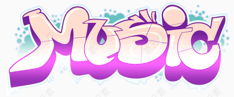 英文麦克风字体