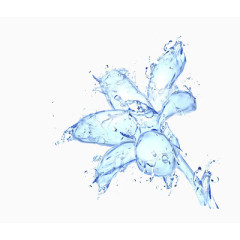 水做的花