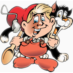 圣诞氛围卡通装饰