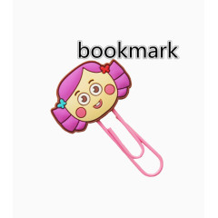 卡通女孩书签