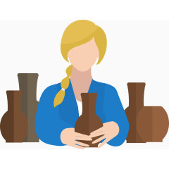 卡通人物矢量素材