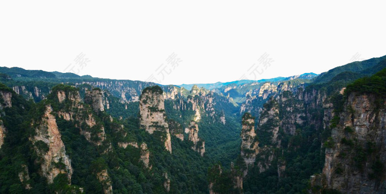 湖南张家界天子山风景