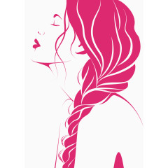 卡通美女插画设计