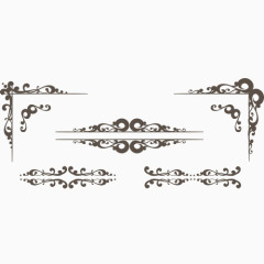 创意花纹装饰图形