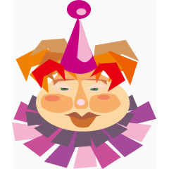 创意小丑素材图片