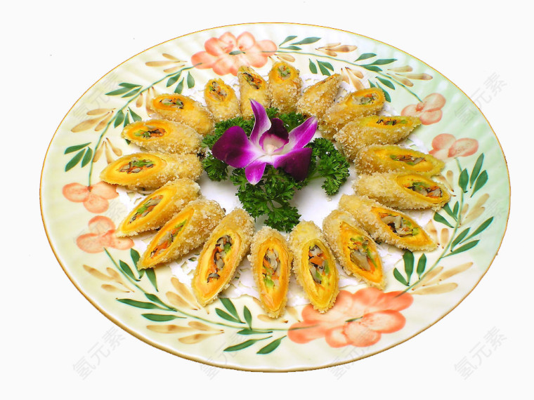 黄金菜卷