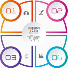 矢量创意结构图