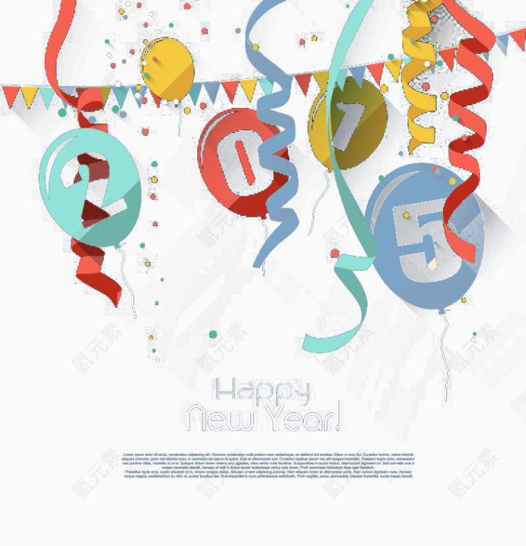 新年设计喜庆元素