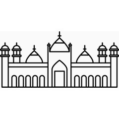 旅游  图标 景点