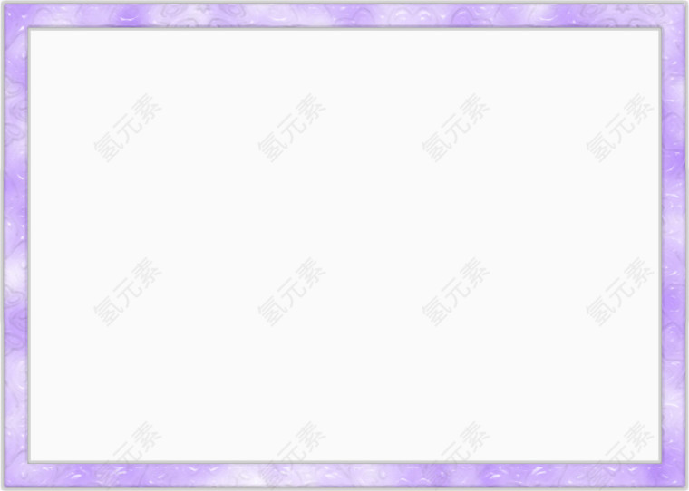紫色相框