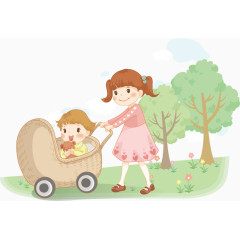 母子矢量图
