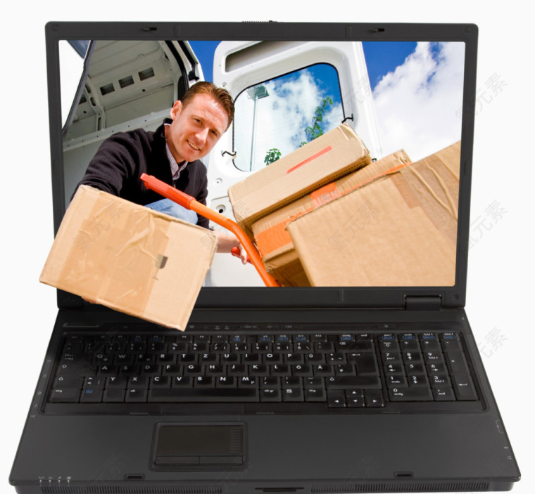 网上购物快捷送达