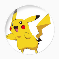 可爱比卡丘瓷盘