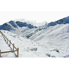 达古冰川风景区