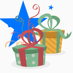 装饰生日祝福贺卡矢量图