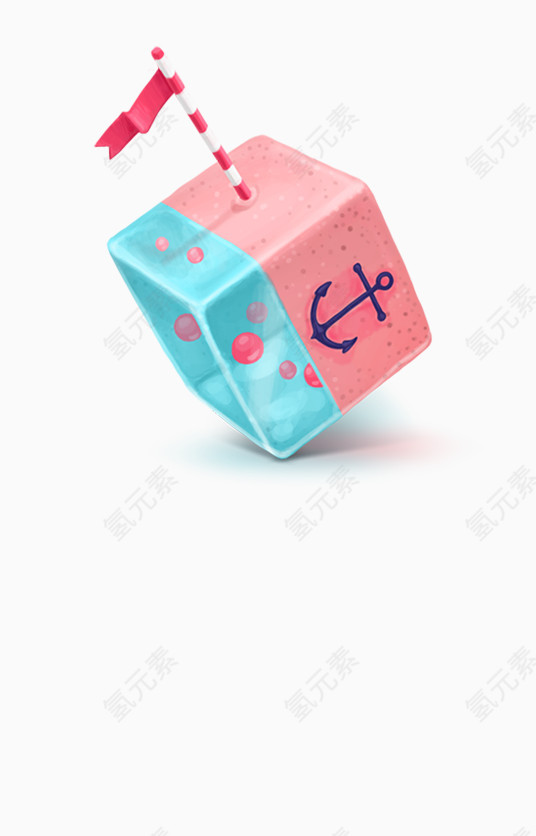 创意彩色蛋糕