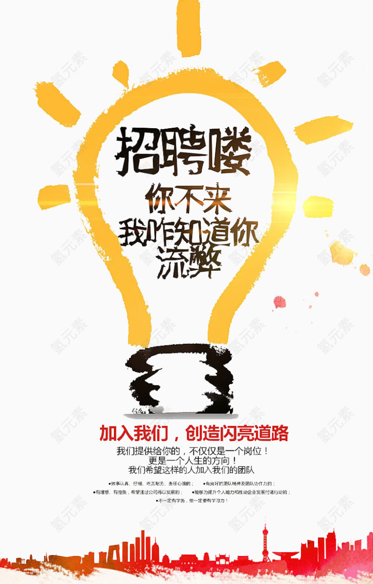 招聘喽