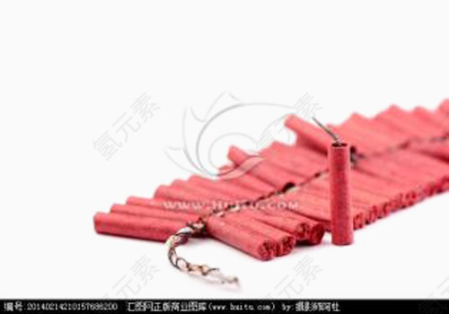 美丽的礼花鞭炮