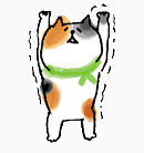 手绘猫咪插画表情包