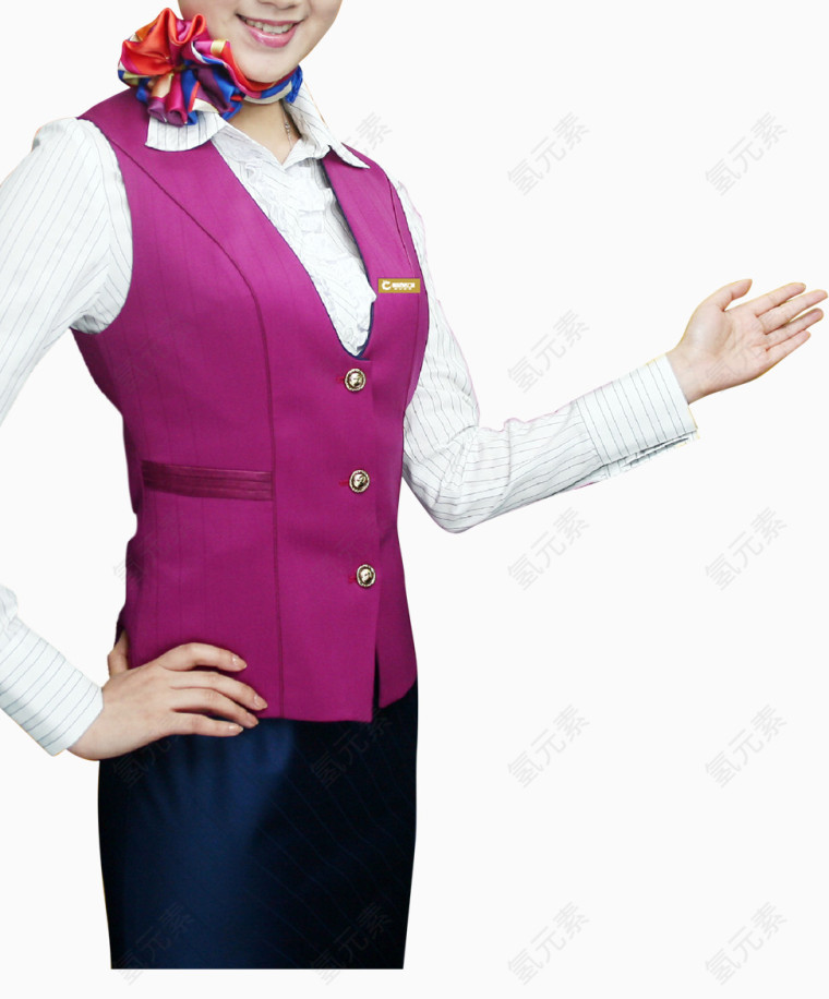 2017紫装礼仪小姐