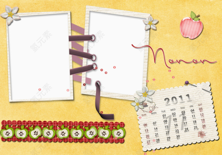 日历素材