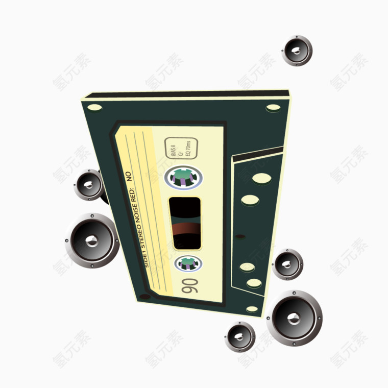 矢量磁带和音响