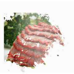 腊肉切片高清食物免费素材