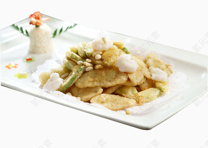 虾仁蛋黄南瓜