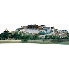 旅行西藏布达拉宫装饰图片