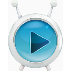 矢量创意设计播放器图标