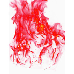 艺术风格红色纱布装饰