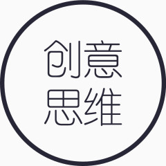 创意思维字