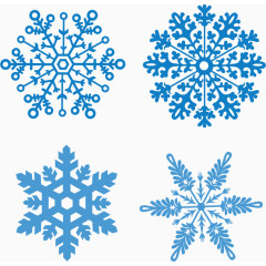 飘雪冬季矢量飞雪