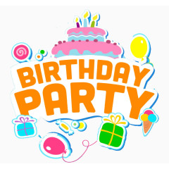 创意生日剪贴背景矢量素材