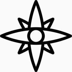 星芒状要点标记图标