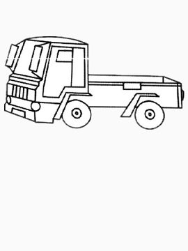 拉货的大货车