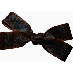 黑色蝴蝶结布条