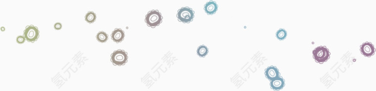 漂浮圆点装饰