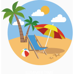 旅游远途主题矢量素材